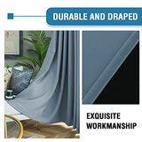 PrimeBeau 100% Blackout Grommet Curtain Set of 2 Panels 42 Series