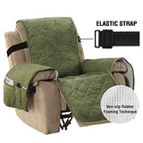 PrimeBeau Thick Velvet Quilted Recliner Covers for Recliner Chair - Luxurious Protection