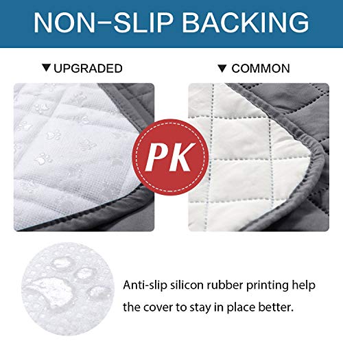 PrimeBeau Waterproof Recliner Cover Non-Slip Fabric Protector for Standard and Large Recliners