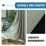 PrimeBeau 100% Blackout Grommet Curtain Set of 2 Panels 42 Series