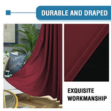 PrimeBeau 100% Blackout Grommet Curtain Set of 2 Panels 42 Series