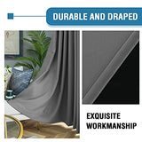 PrimeBeau 100% Blackout Grommet Curtain Set of 2 Panels 42 Series