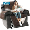 PrimeBeau 100% Waterproof Reversible Recliner Covers with Elastic Straps