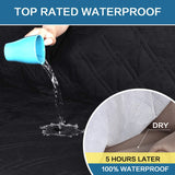 PrimeBeau Waterproof Recliner Cover Non-Slip Fabric Protector for Standard and Large Recliners