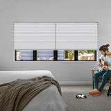 Motorized Blackout Cellular Shades Hazel