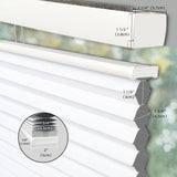 Motorized Blackout Cellular Shades Levitate Nowa (Top Down Bottom Up)