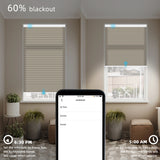 Motorized Blackout Cellular Shades Nowa Essential