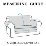 1-Piece Water Resistant Extra Large Loveseat 2 or 3-Seater Slipcover