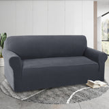 1-Piece Jacquard 3 Seater Sofa Slipcover